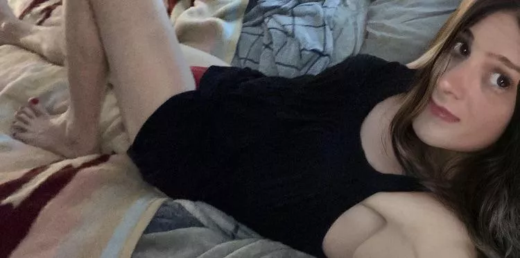 Laying comfortable. Just need you to jump in bed with me.