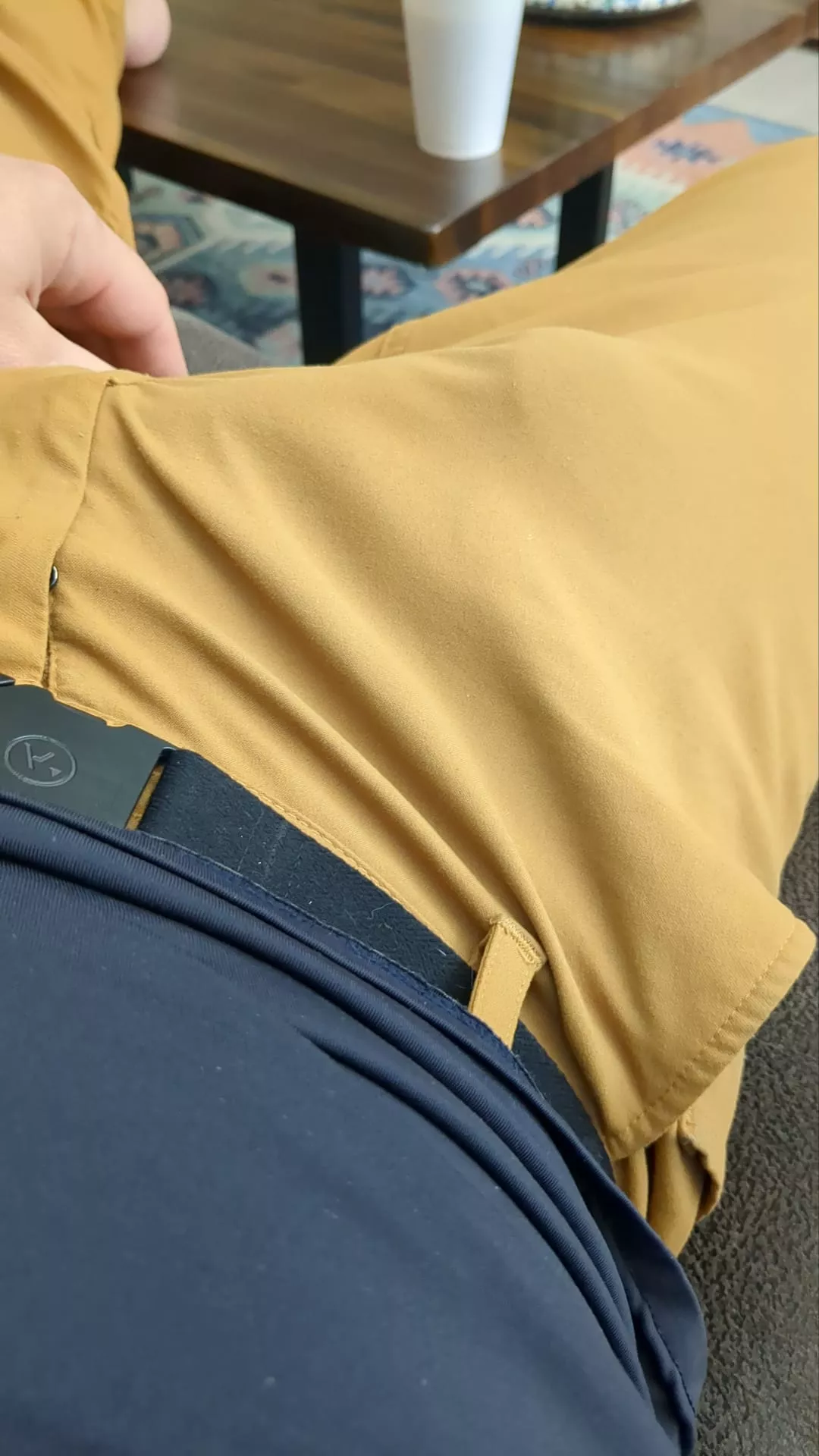 Relaxing after a hard day's work