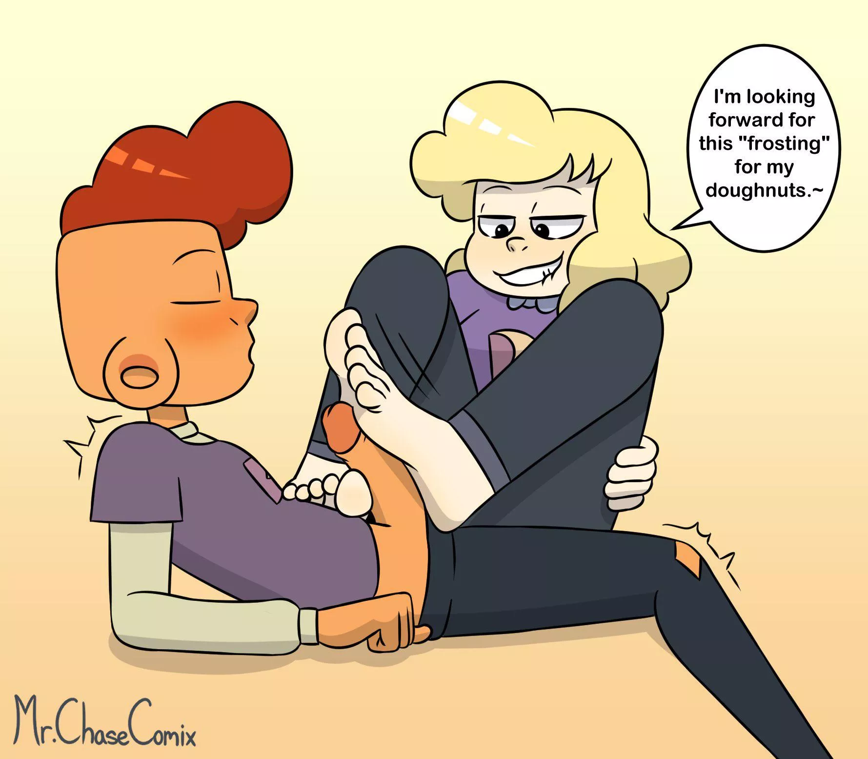 Sadie’s Footjob (Chase Comix)