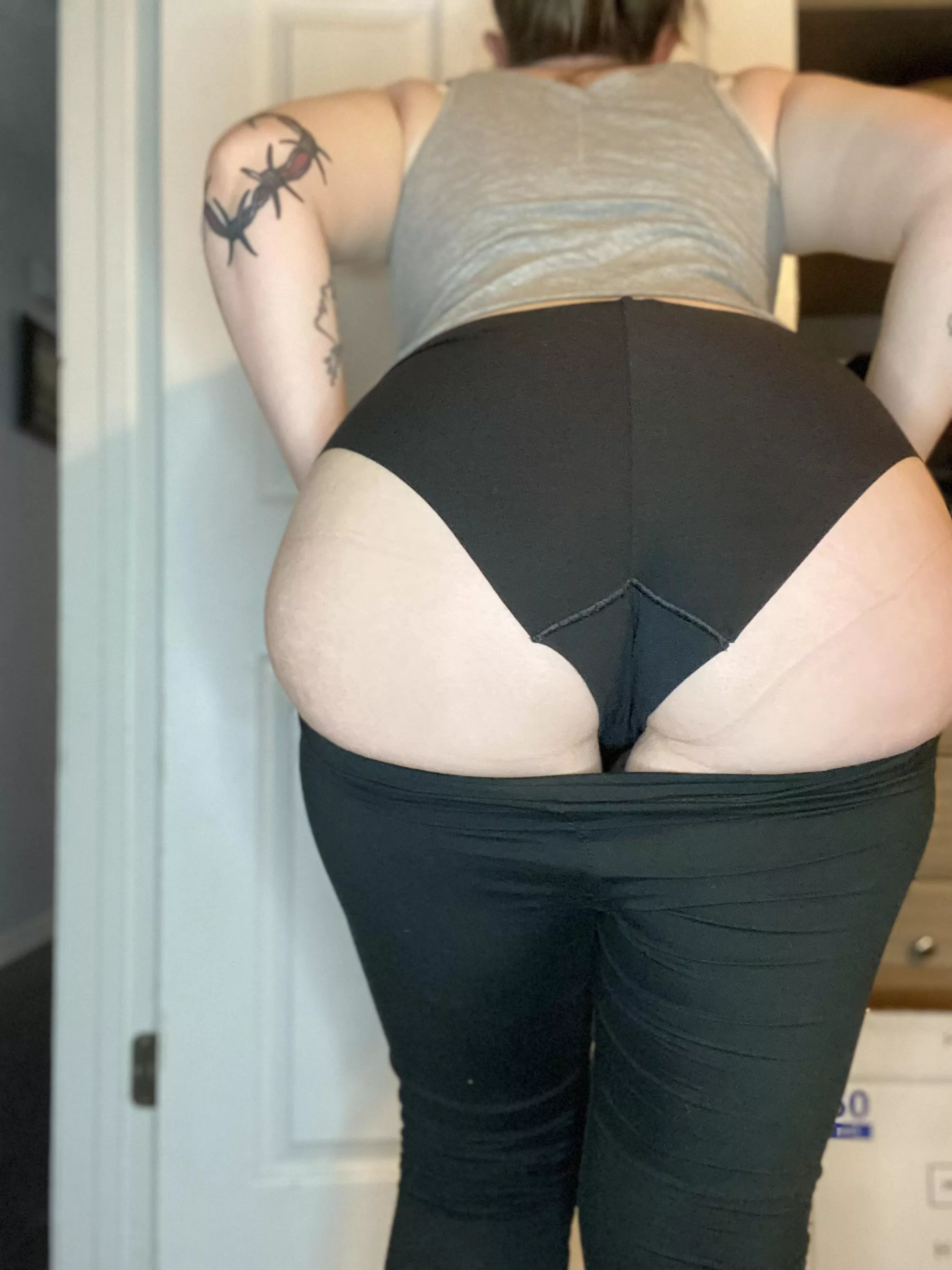 So hot outside I had to come inside and strip down