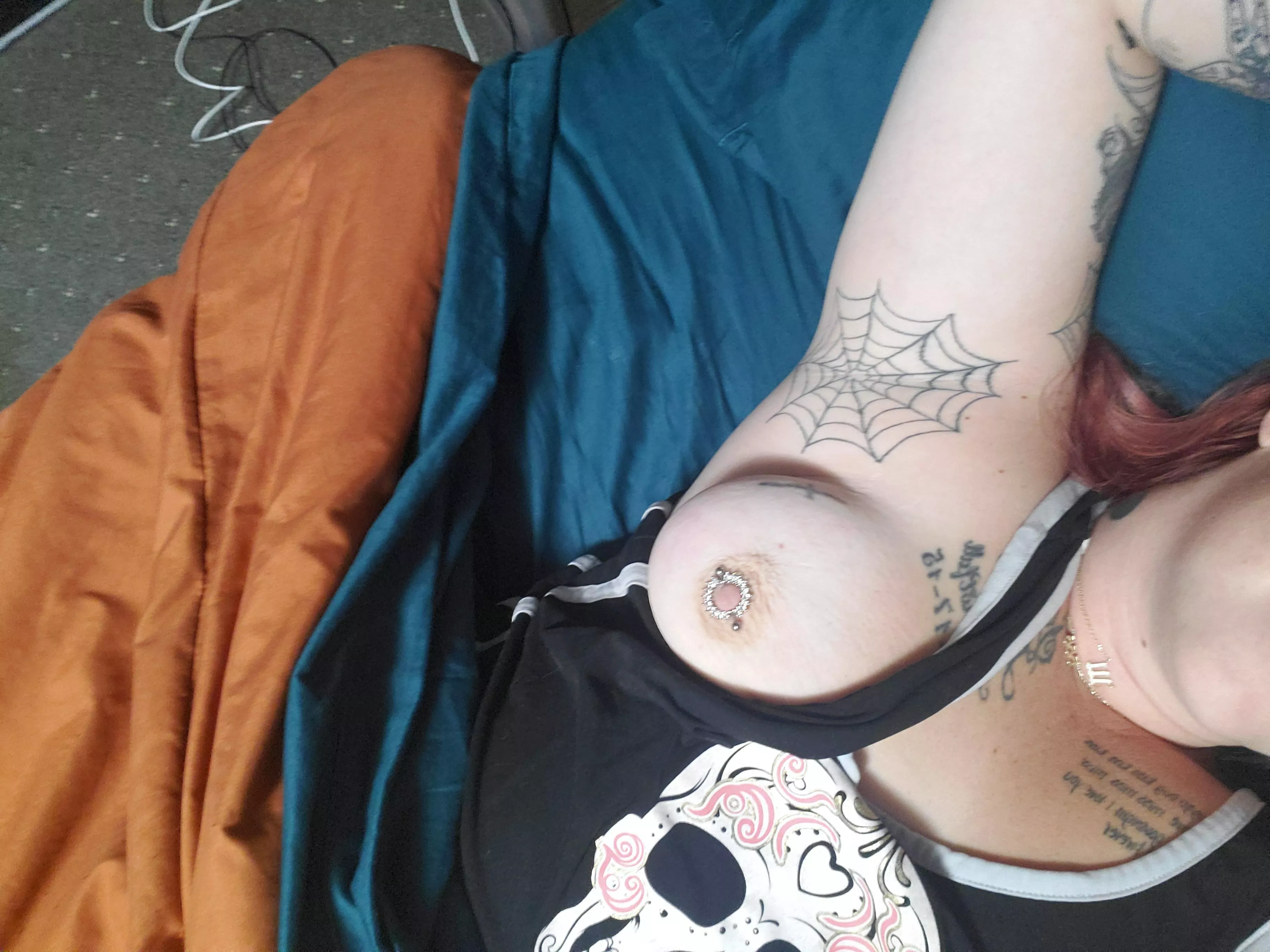 Start at my armpit and lick down to my nipple