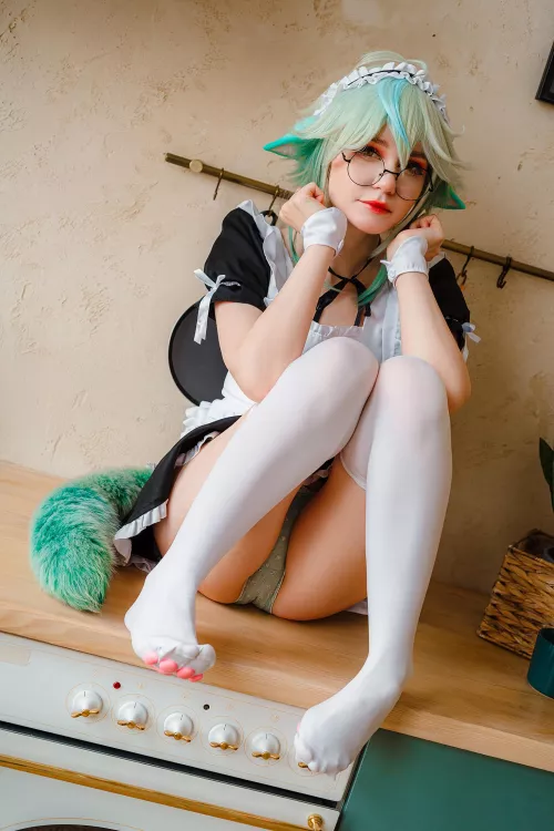 Sucrose from Genshin Impact by NekoNuriko