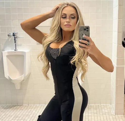 Trish Stratus (in men's restrooms 👀)