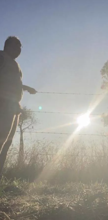 Watching the sunrise