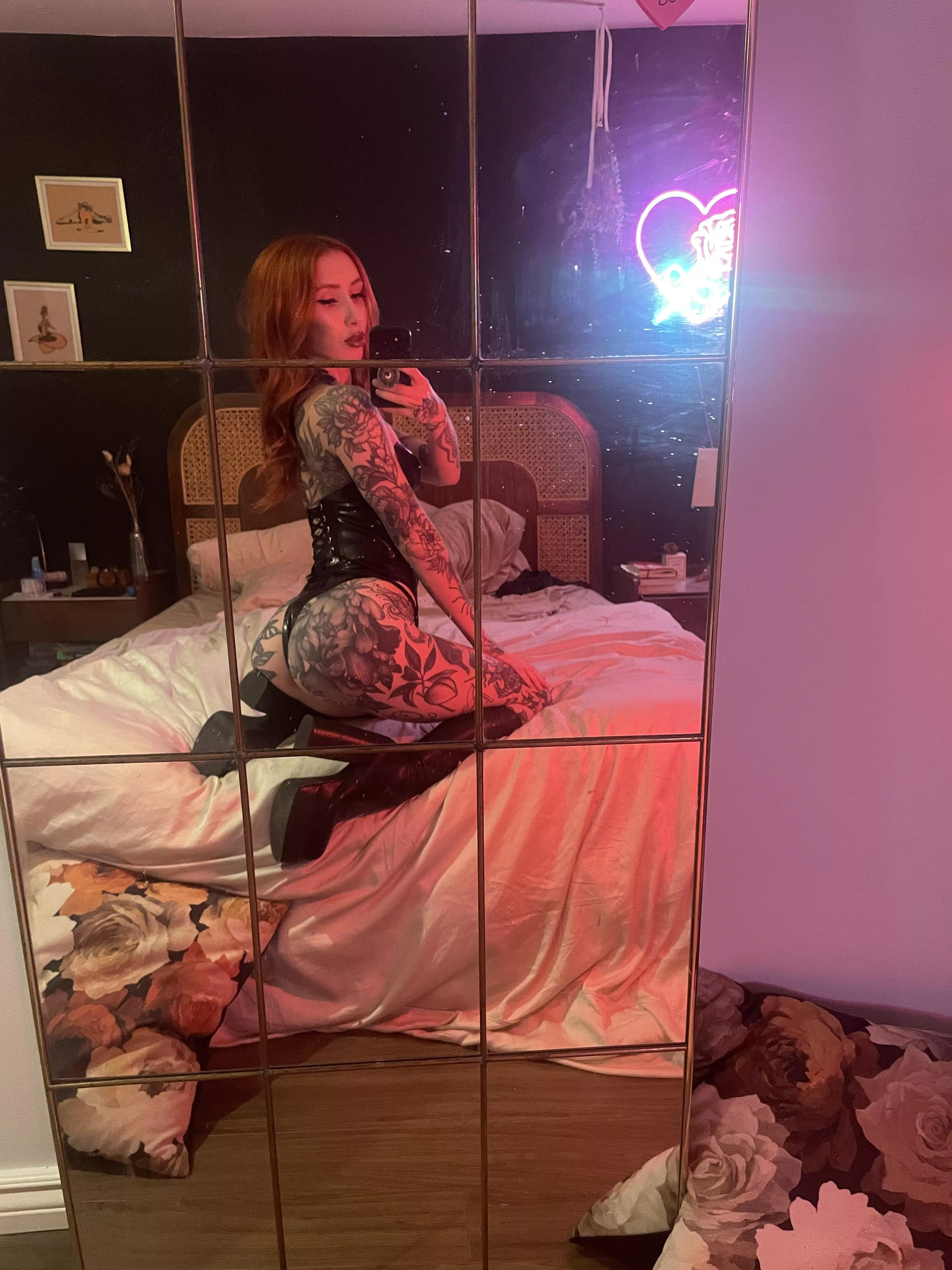 What do you think of my big platform booties