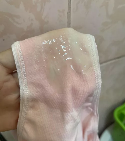 8 hours after. Damn mixed cum smells kinda sweet.