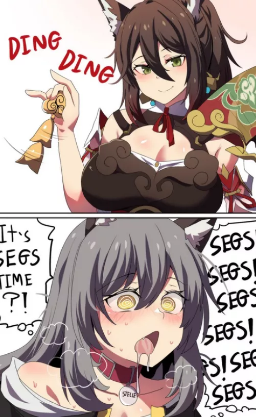 Did you know? If you train your dog with a bell long enough, you can make it drool before it sees food (Princess Hinghoi) (Honkai Star Rail)