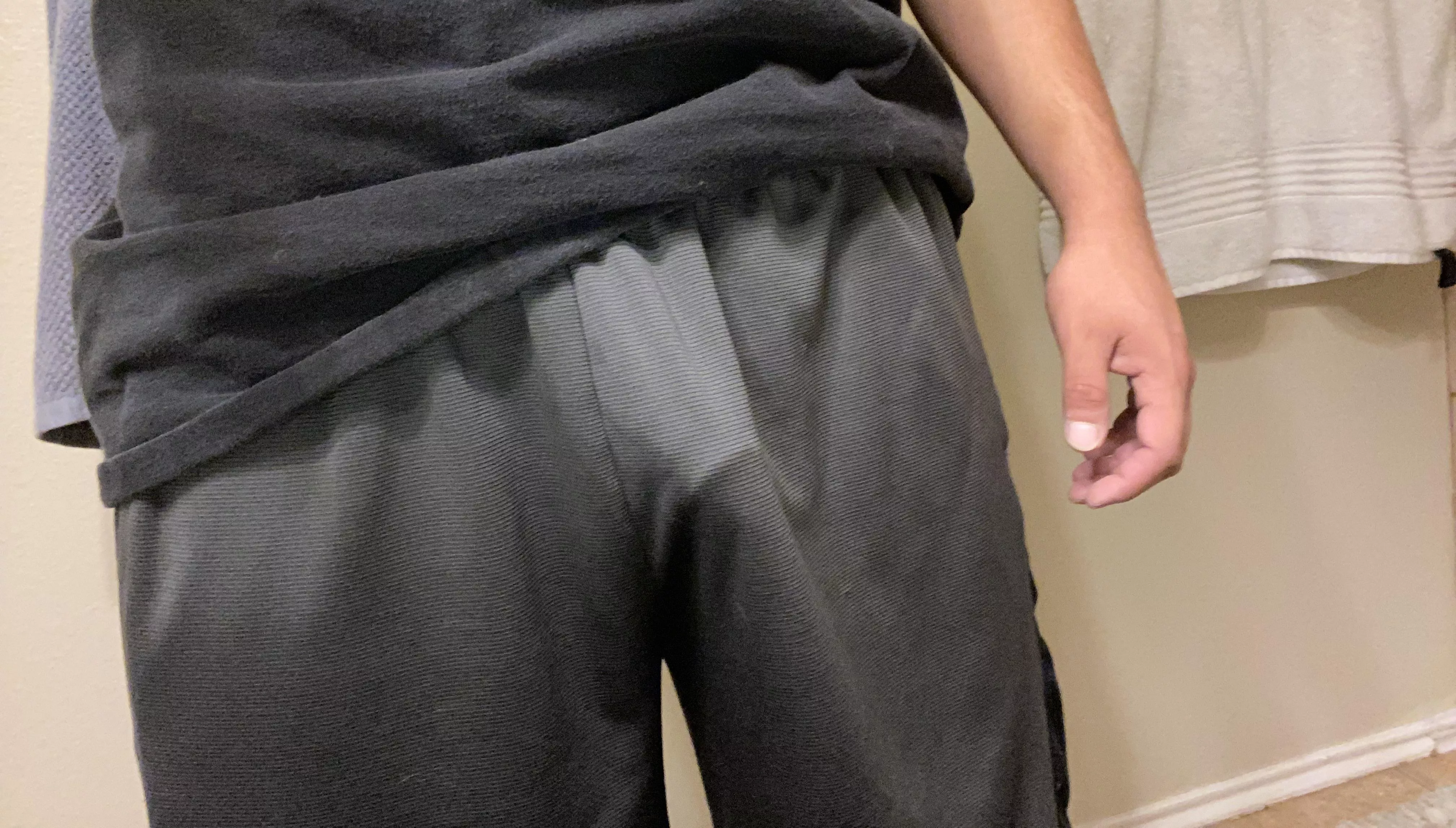 Do these shorts make my cock look fat