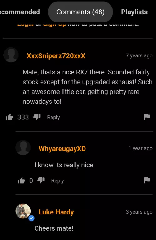 For the car lover's out there