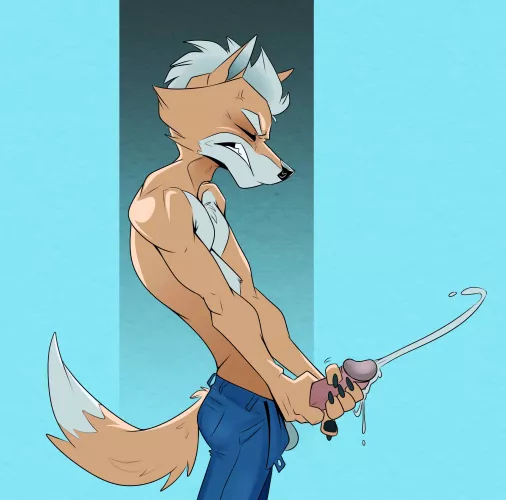 Fox Blasting Off (DragonDrawerFur)