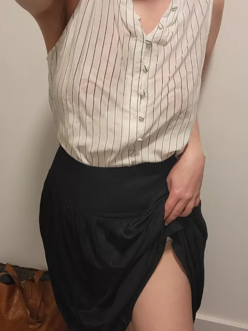 Got caught in the rain coming home [f]rom work yesterday