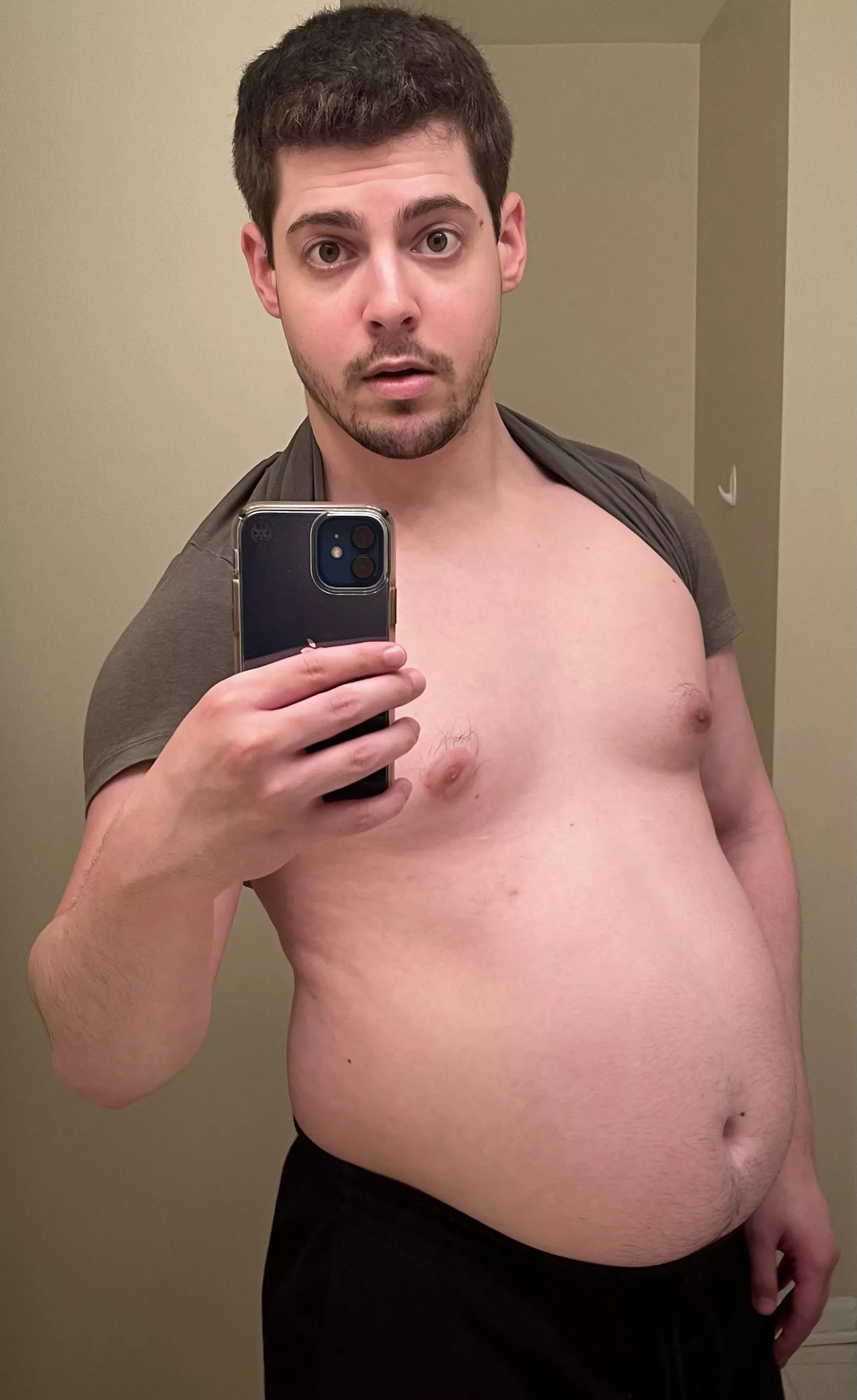 I feel like my belly looks pregnant..