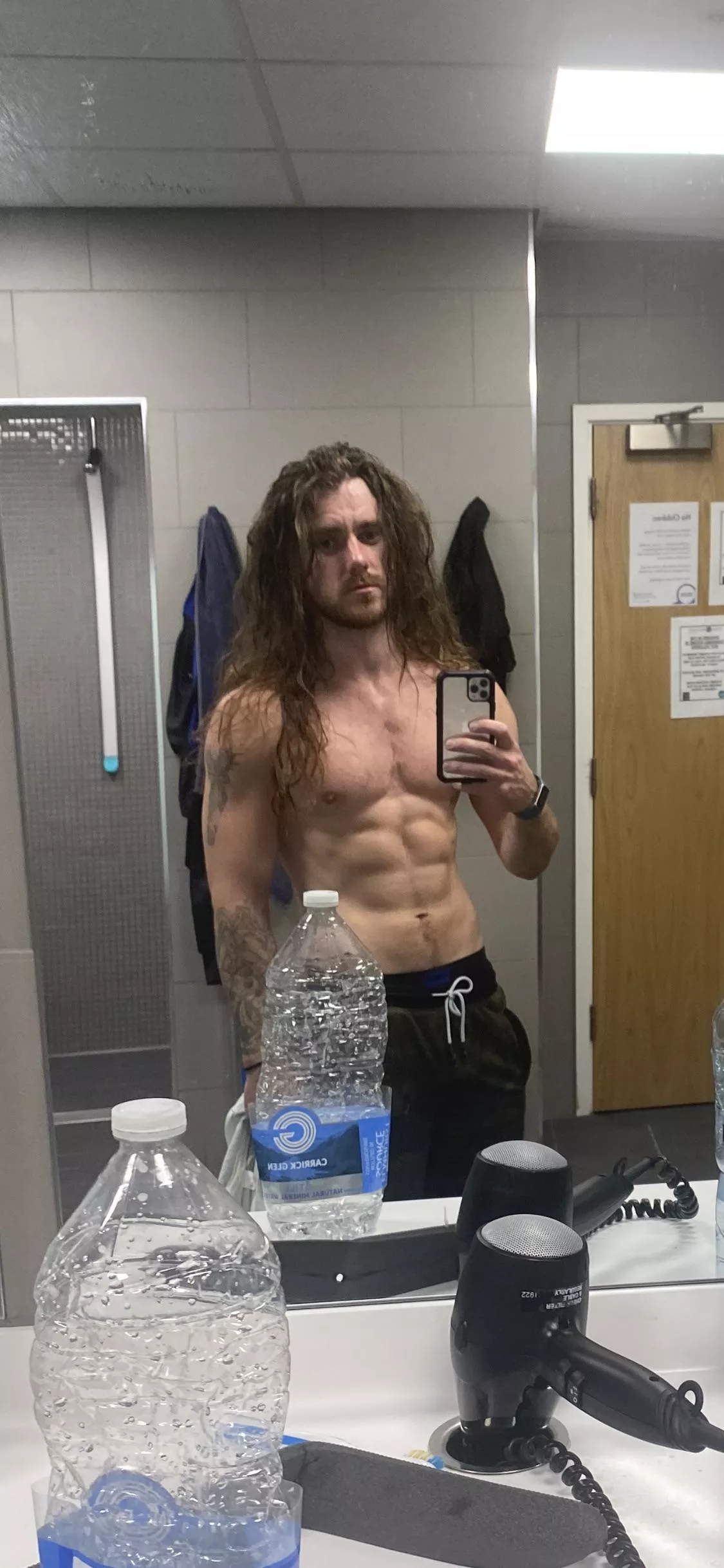 I mean the hair is wild at least?