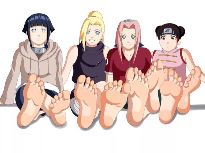 If you have to choose one, which one would you pick to lick? (Naruto)