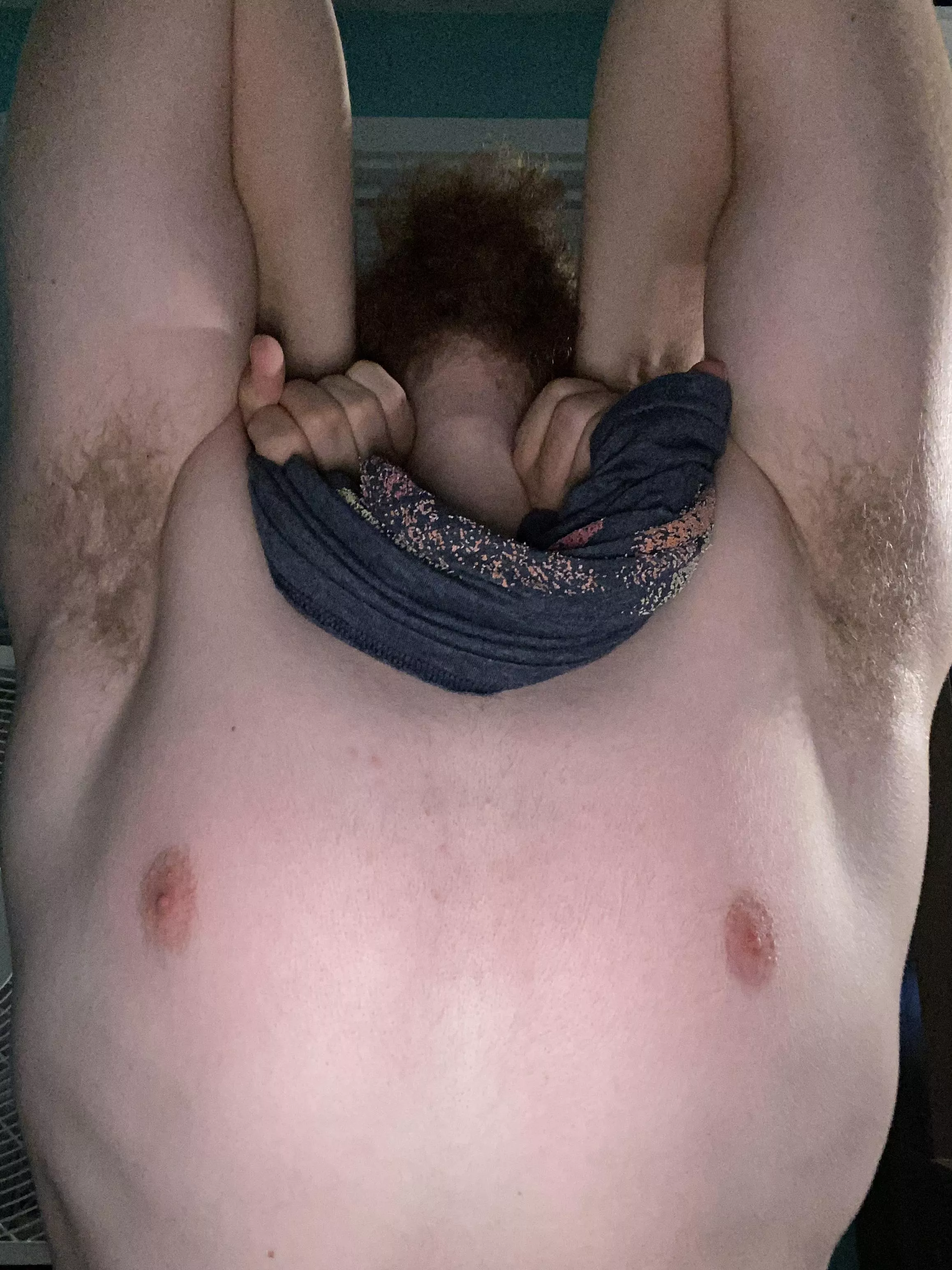 Im sweaty as hell, someone want to clean me off or get a whiff ;)?