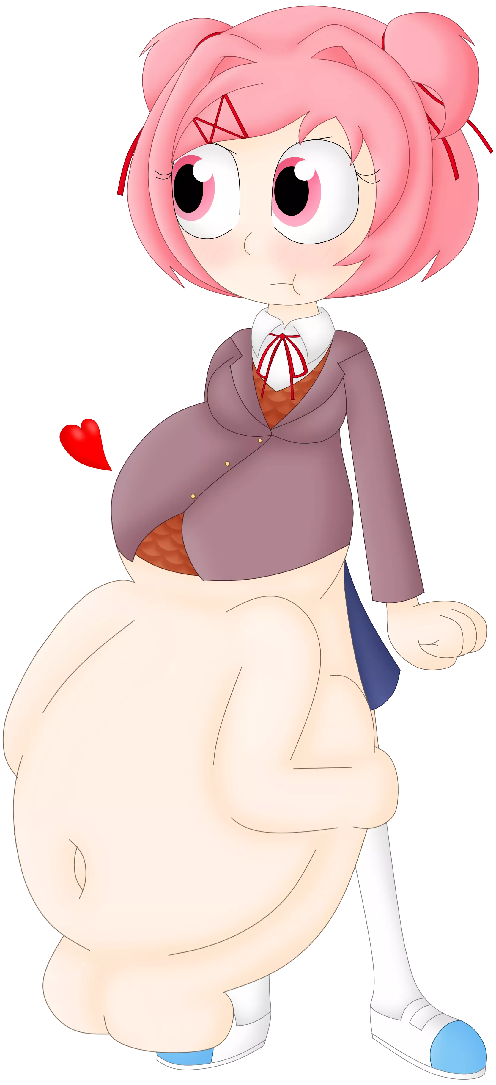 {image} Doli Doki Literature Club Natsuki Vore