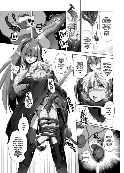 LF Mono Source: demon girl forcefully draining adventurers balls