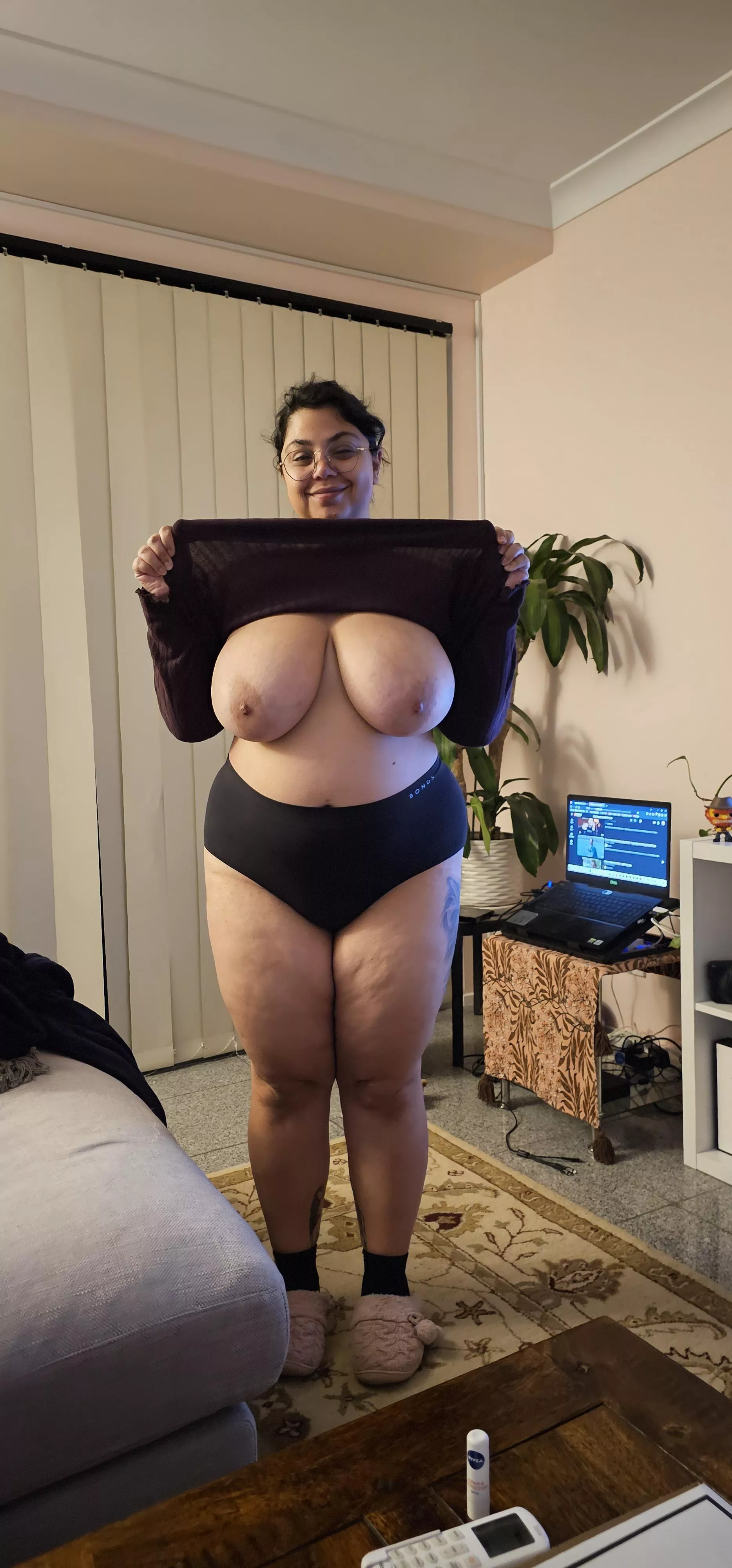 My lass is just the fucking cutest.