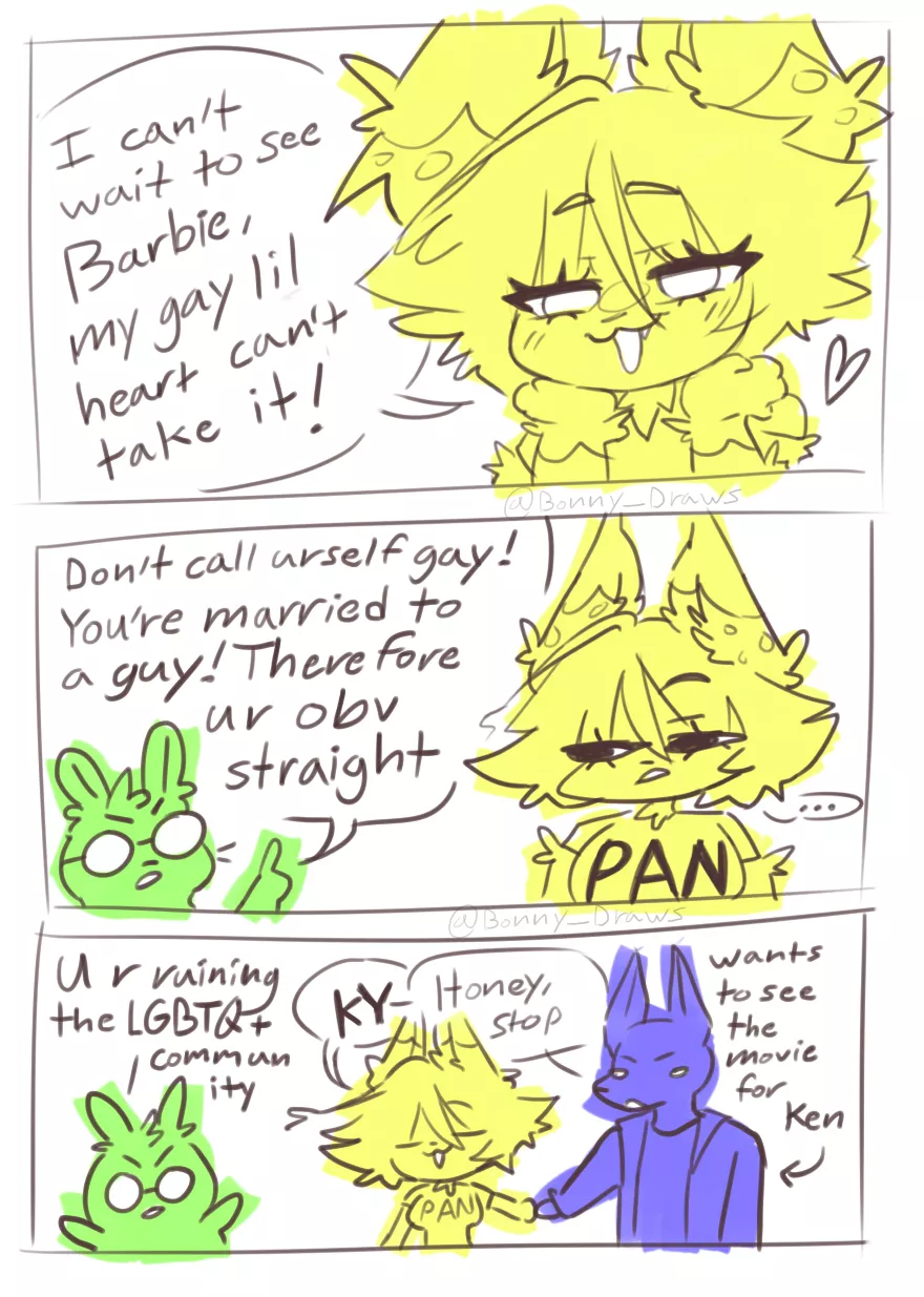 (OC) little comic I made about a little unpleasant experience 👍