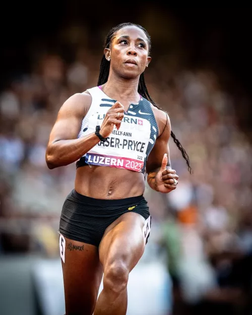 Shelly Ann Fraser Pryce - Jamaican sprinter
