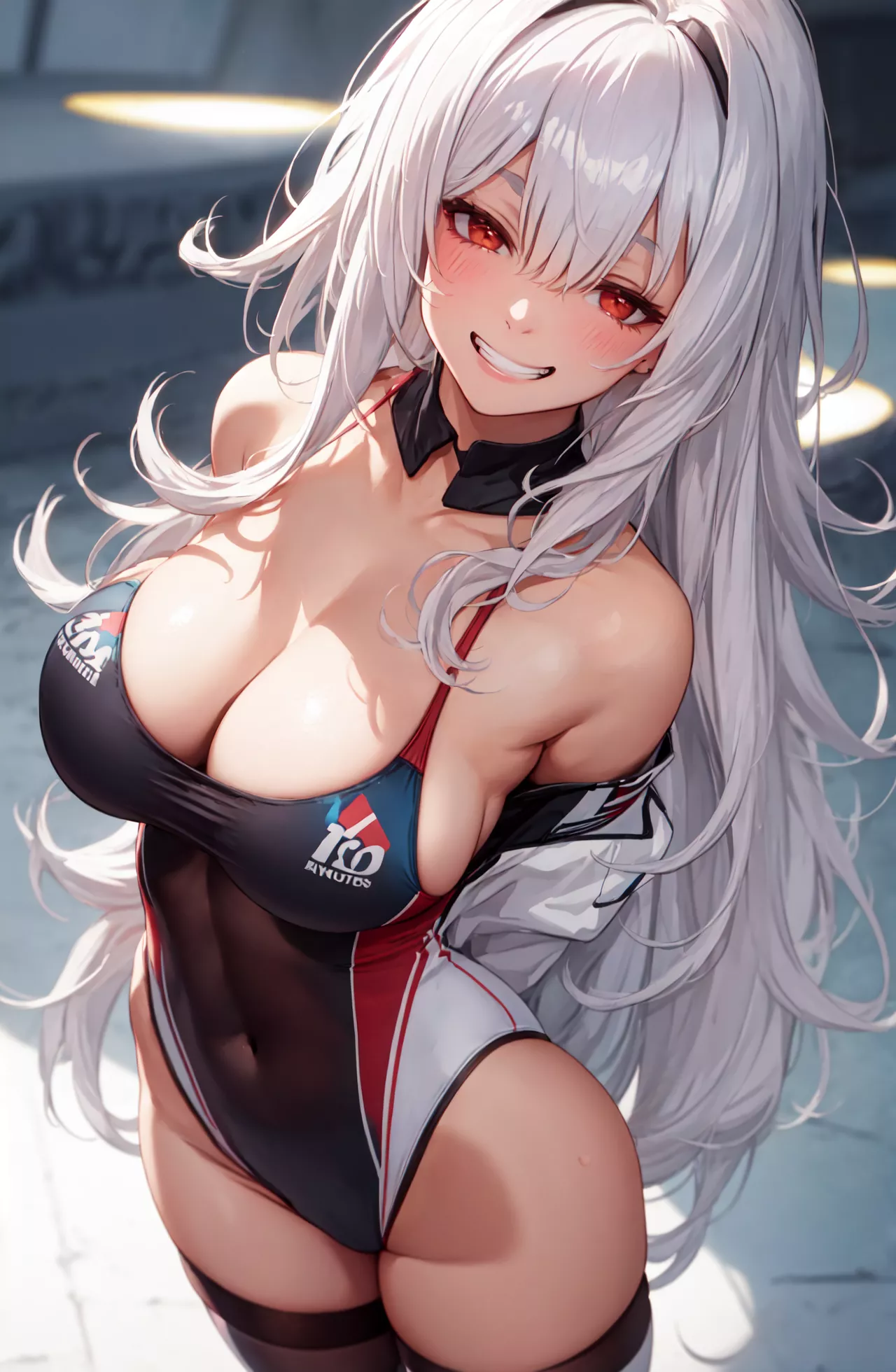 Silver-Haired Race Queen