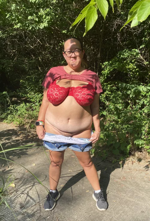 Took a walk and got too hot