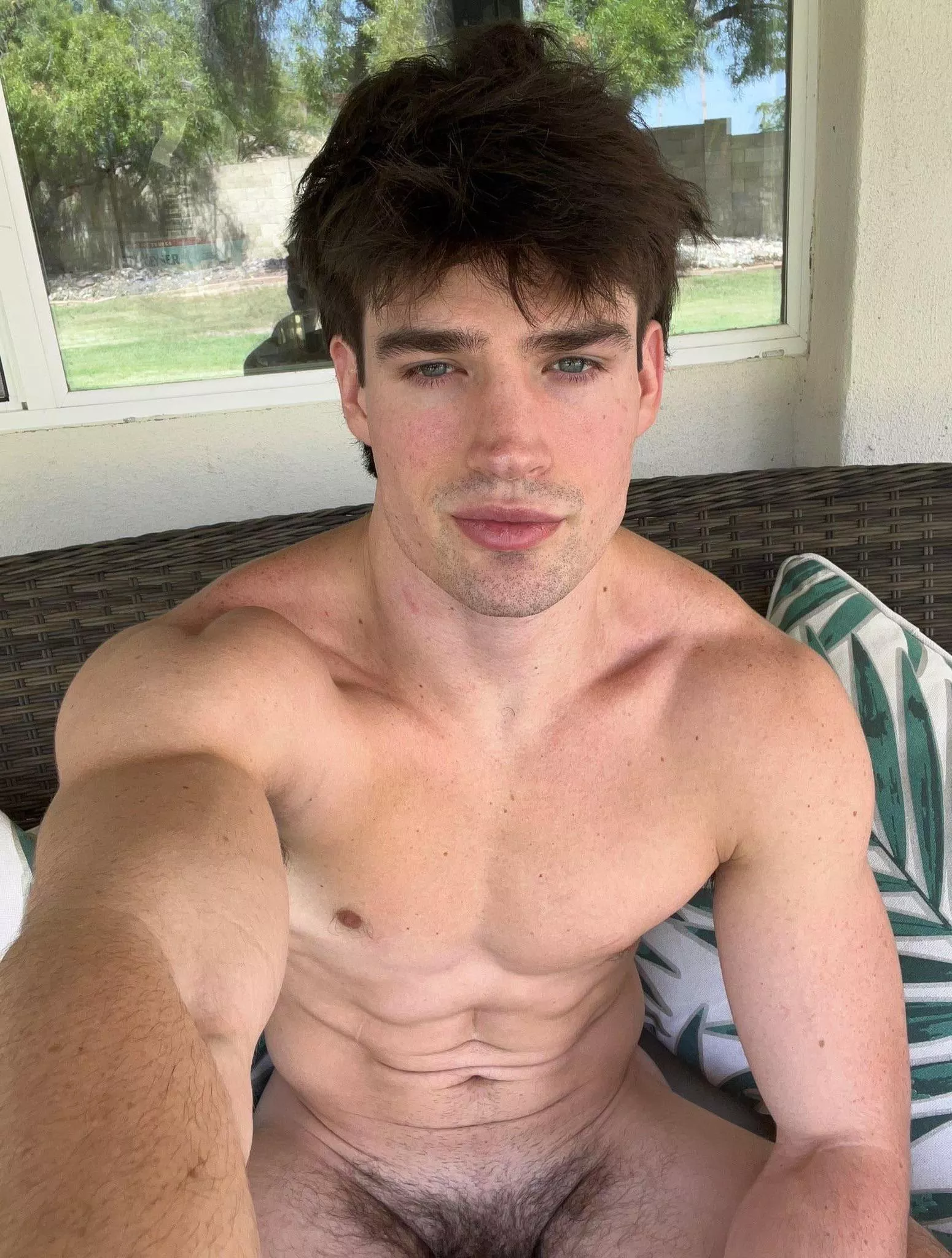 Way too hot for clothes out here