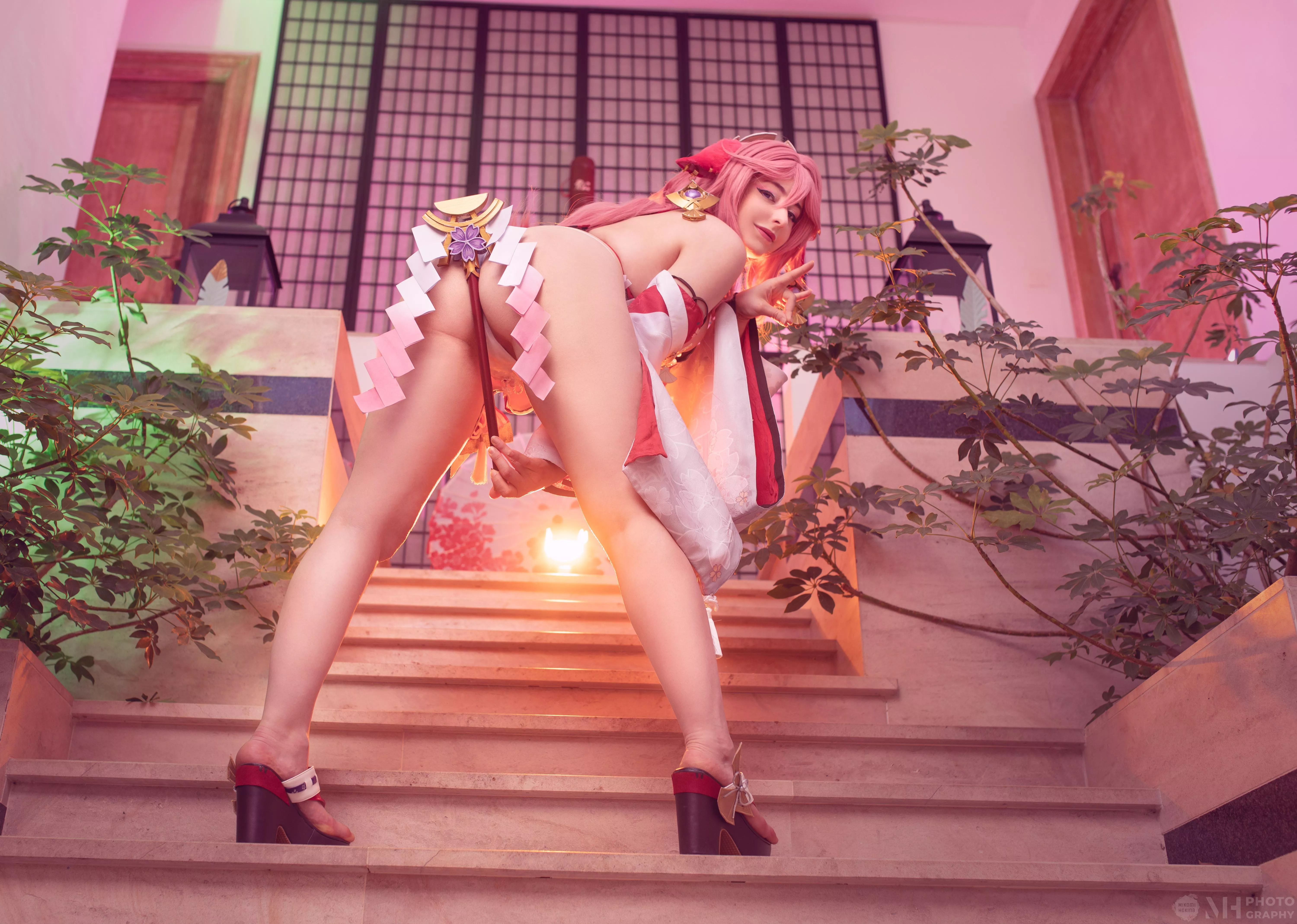 Yae Miko ( Genshin Impact ) by Mikomi Hokina