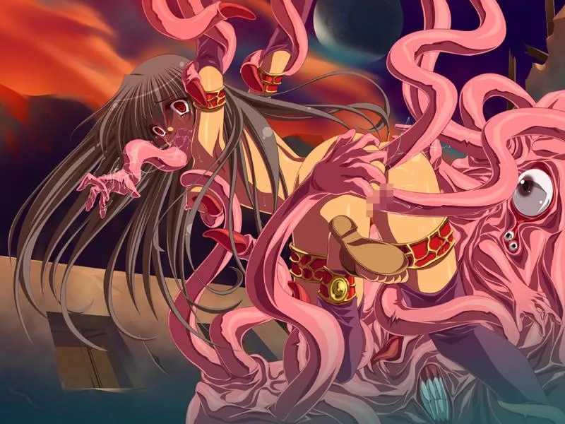 A Predator looking at their captured prey