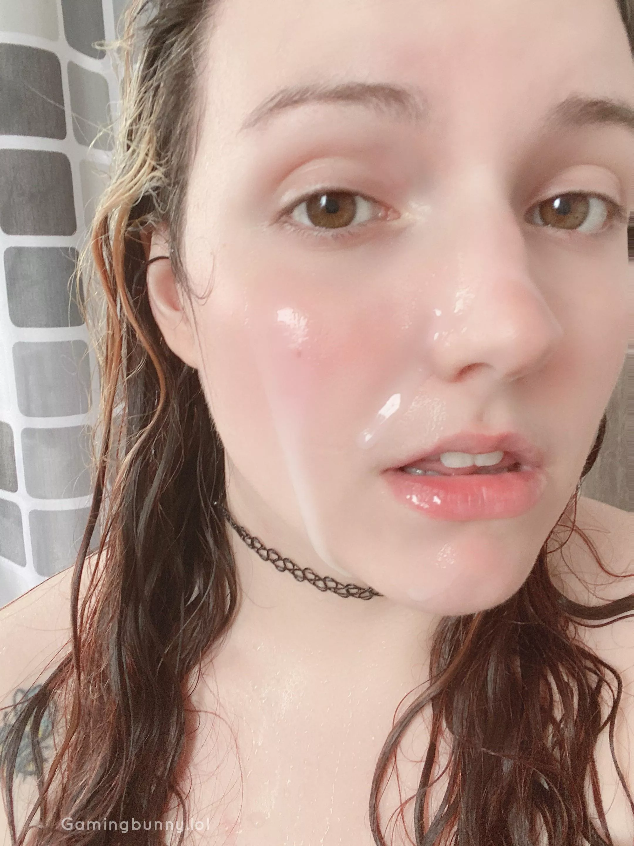 Apparently I'm prettier covered in cum