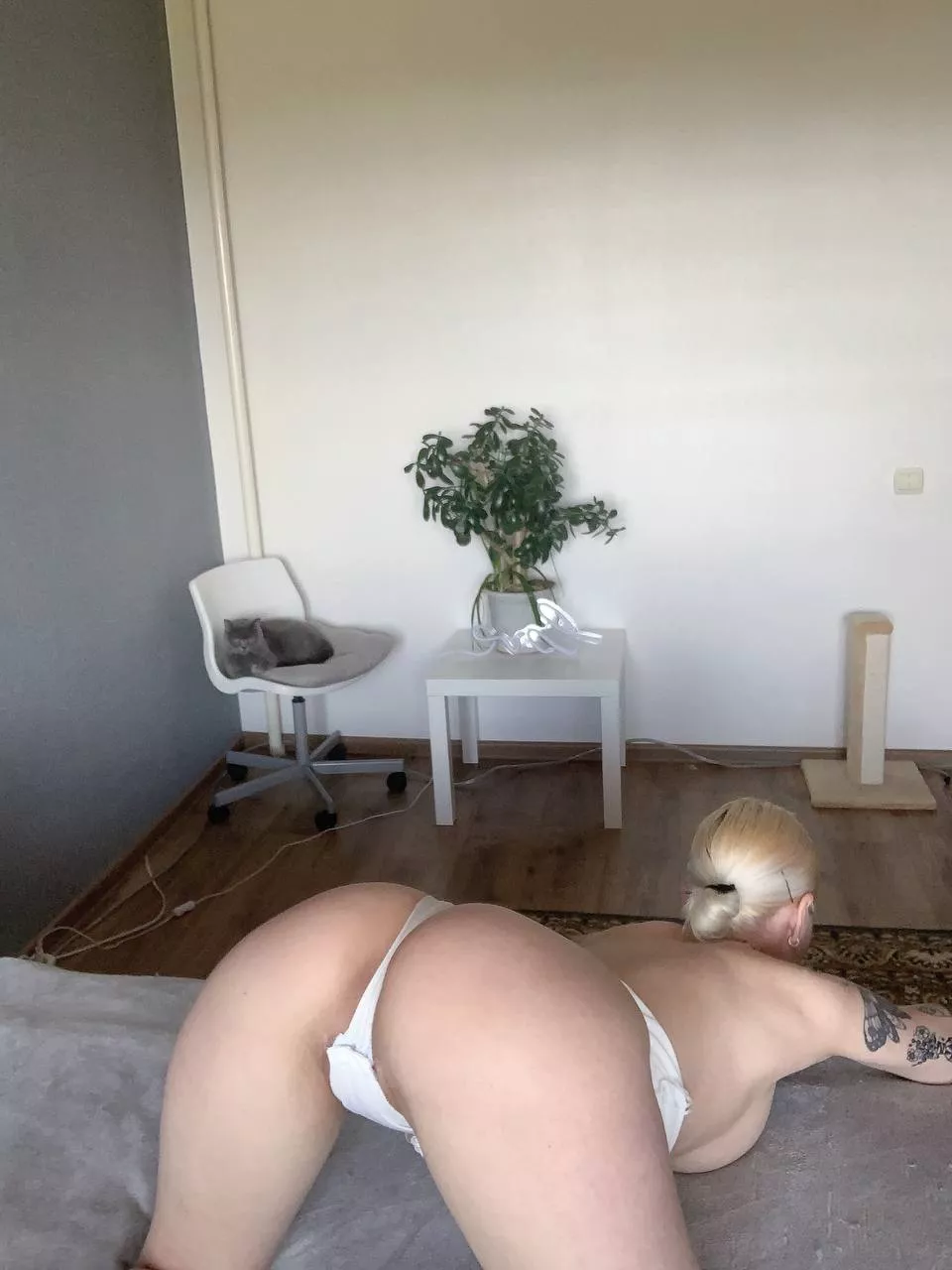 I'm waiting to twerk on your cock 😈