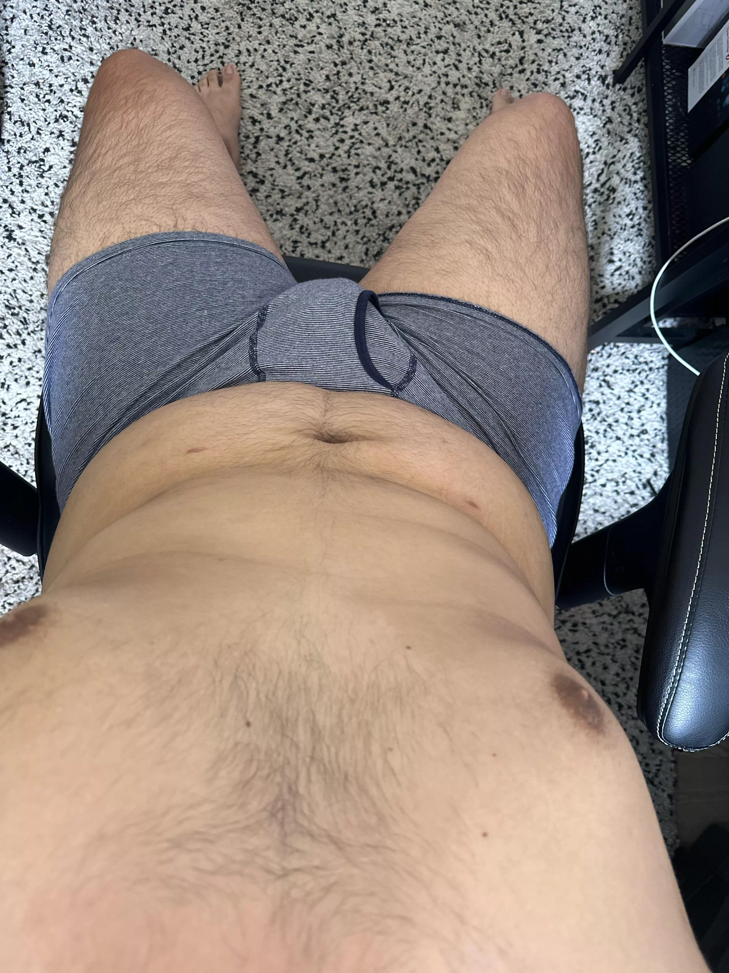 Just working. Keep me company