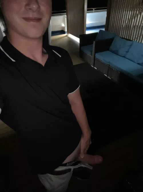 Late night fun on the cruise deck, pms open