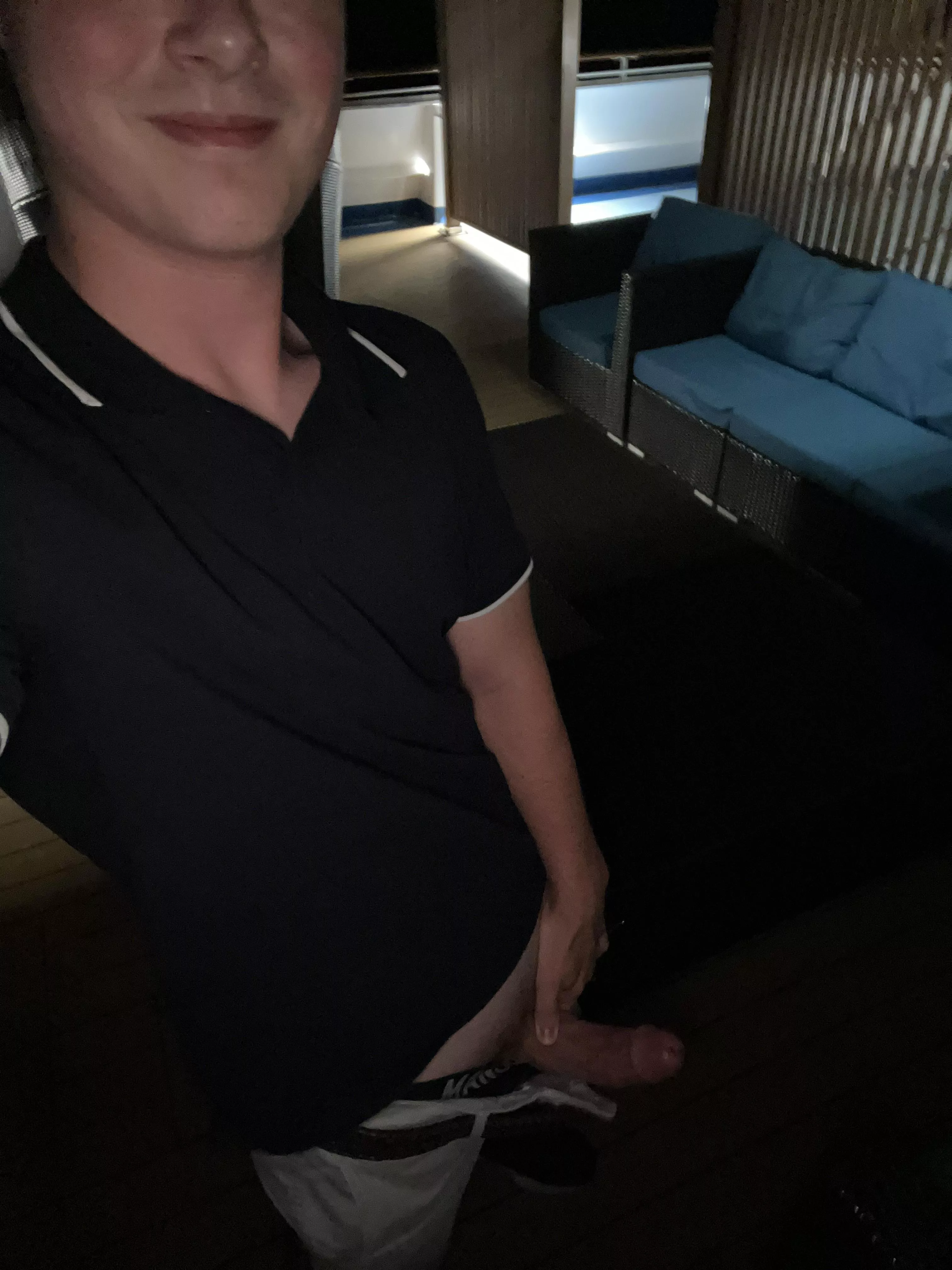 Late night fun on the cruise deck, pms open