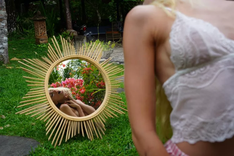 Objects in the mirror are closer than they appear