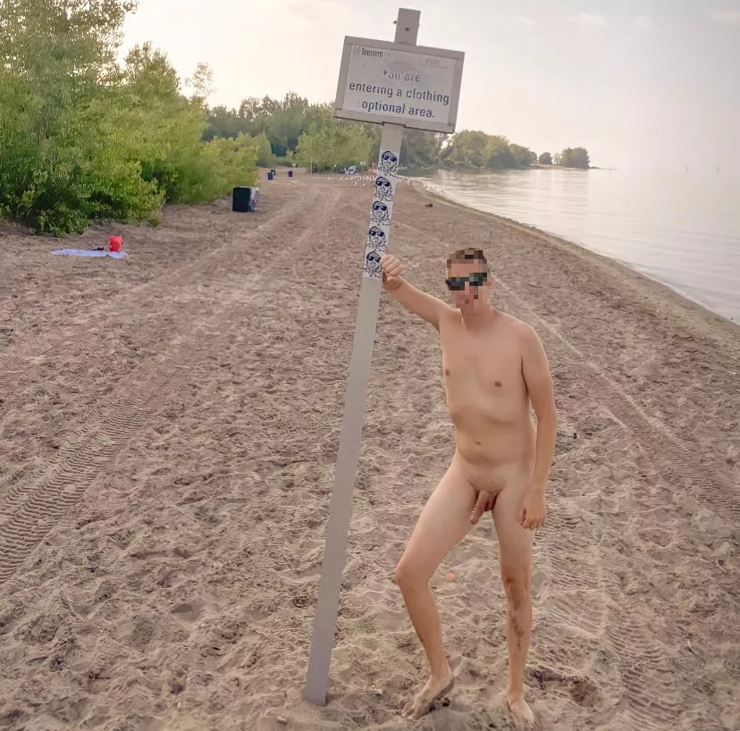 Obligatory Sign Photo