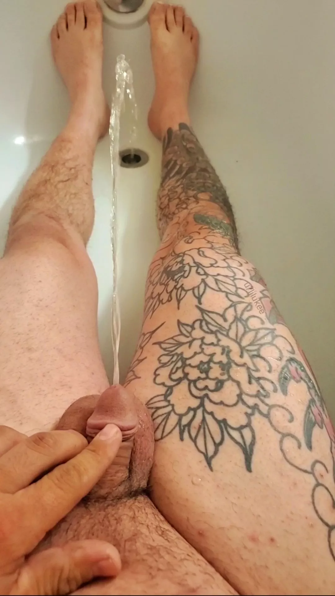 Wishing it was your hole instead of the tubs