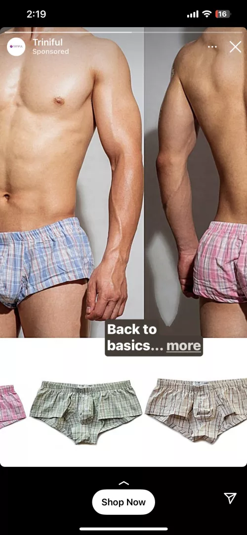 damn, just got advertised these, let's make these a trend 🤤