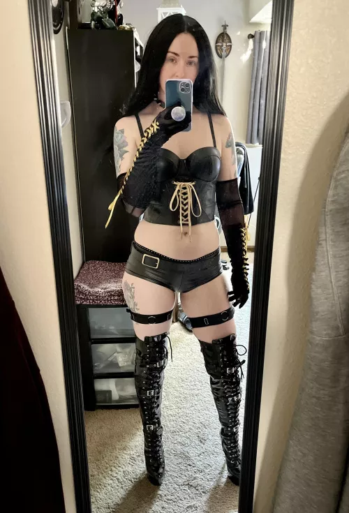 Definitely gonna need help taking all this stuff off if you know what I mean