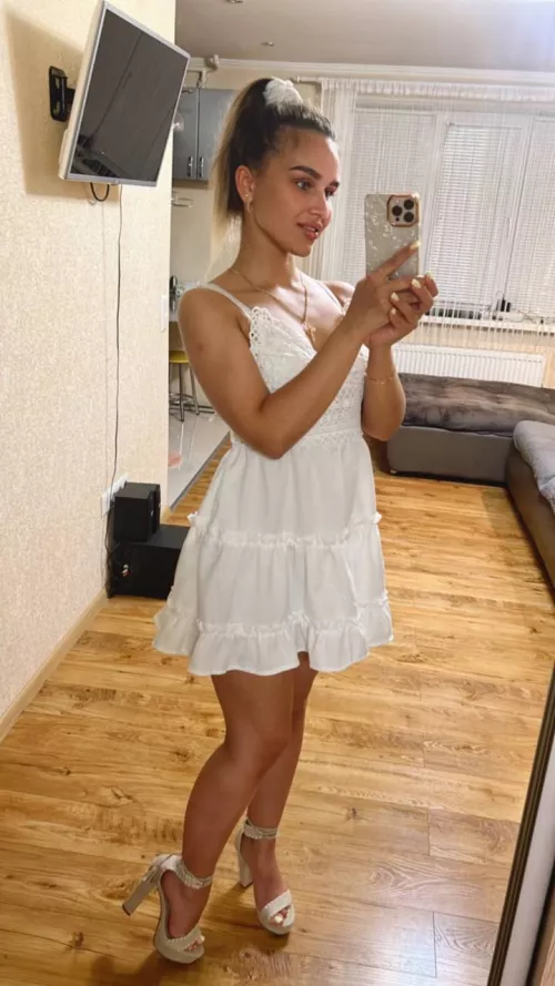 Feeling good in white