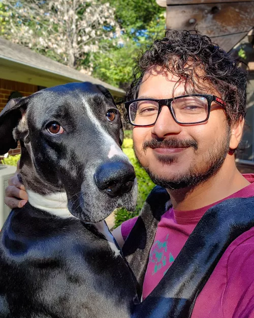 Going into surgery soon and I'm convinced she knows I haven't been well. Wish me luck!