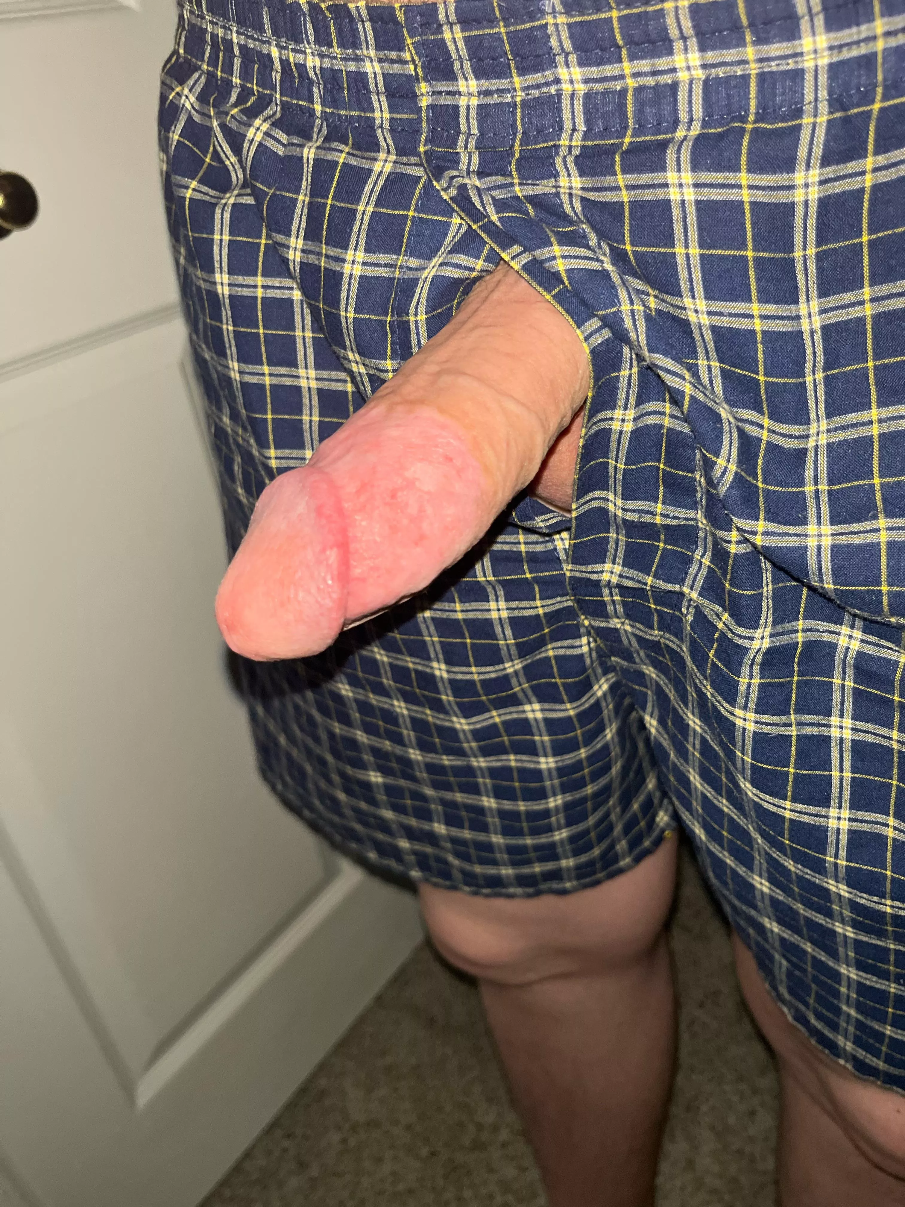 Hard to keep it in this morning, saving a big load for you