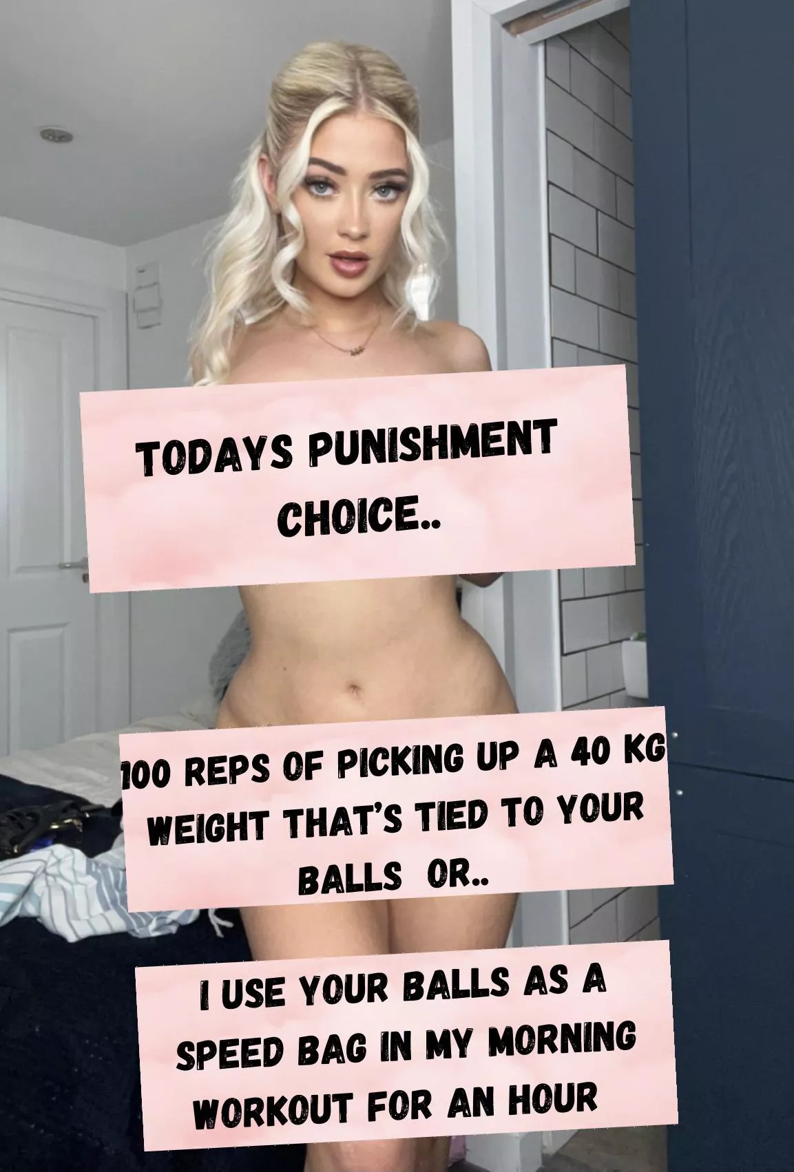 Hurry up and choose or you'll get both ! [F19]