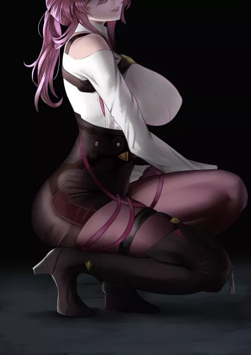 KAFKA showing off that THICCNESS [Honkai star rail]