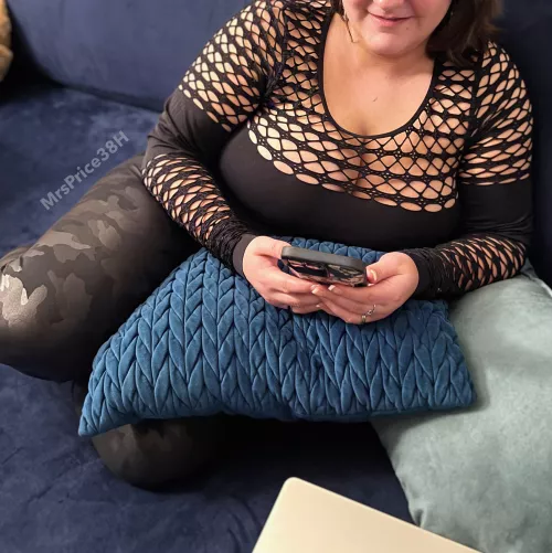 My wife loves wearing outfits like this and making it *so hard* to get anything done... except for her, of course! Want to help a guy out? 😉