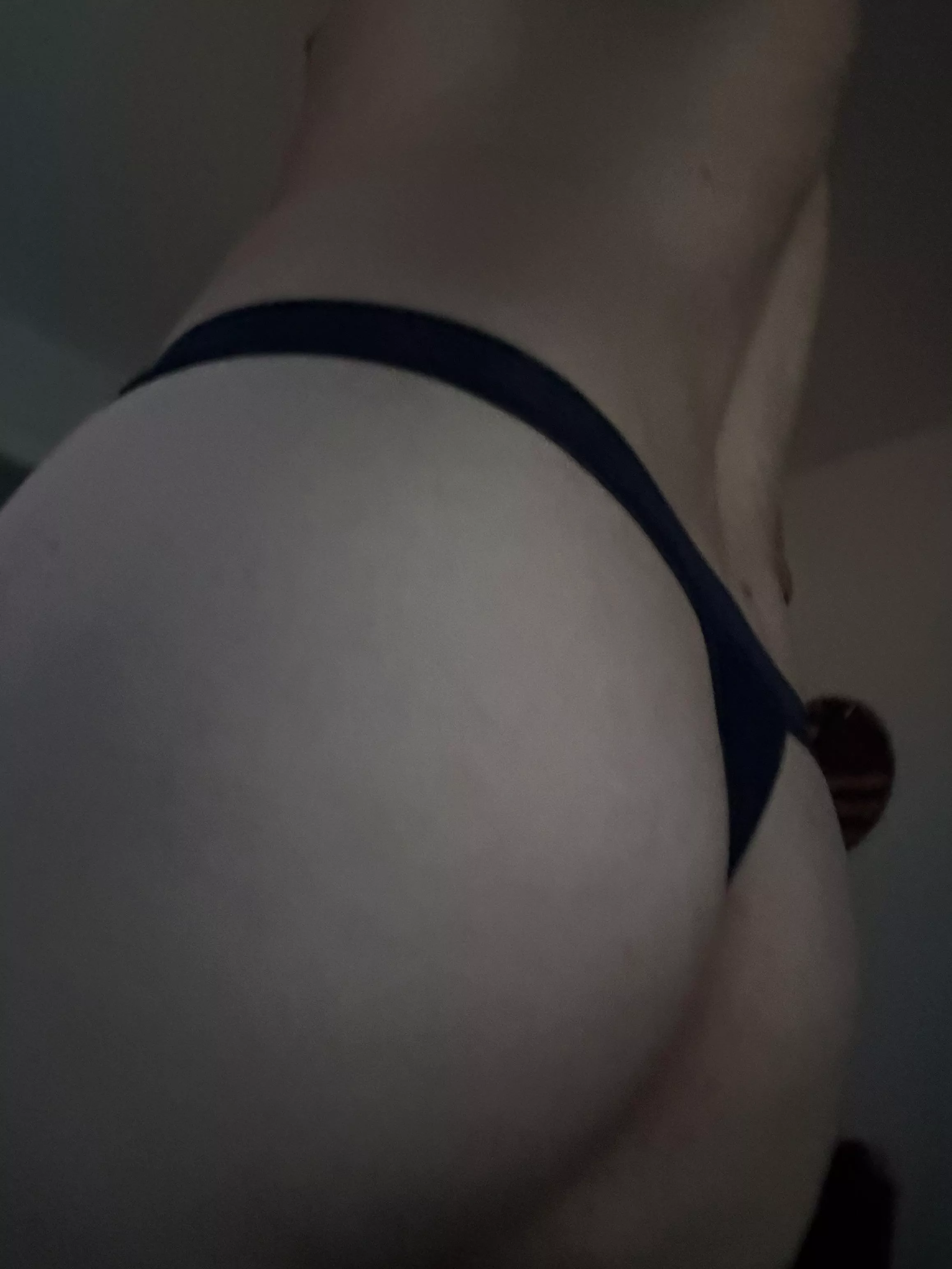 Pull my panties to the side and slide in