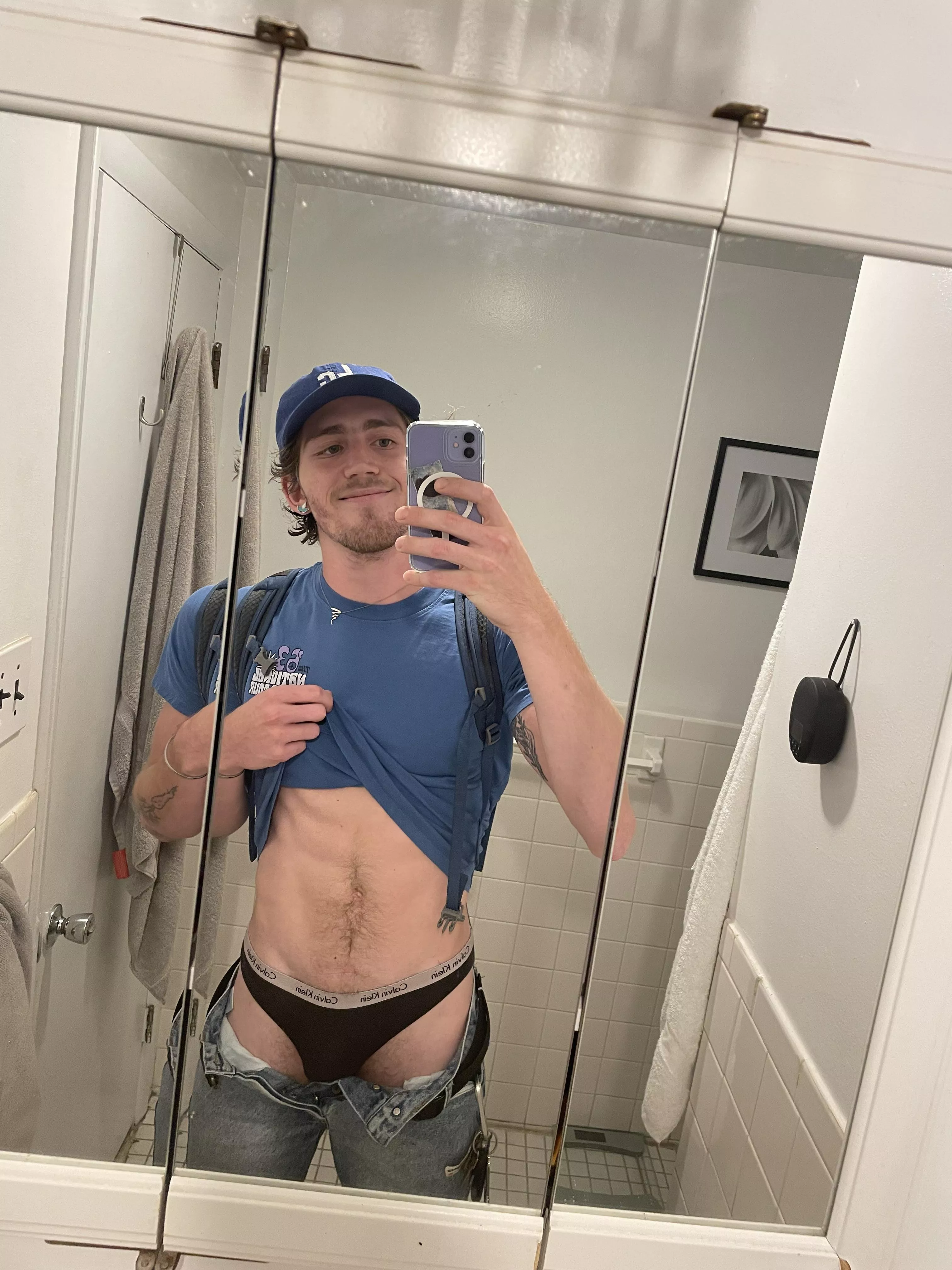 Should I shave the happy trail now ?