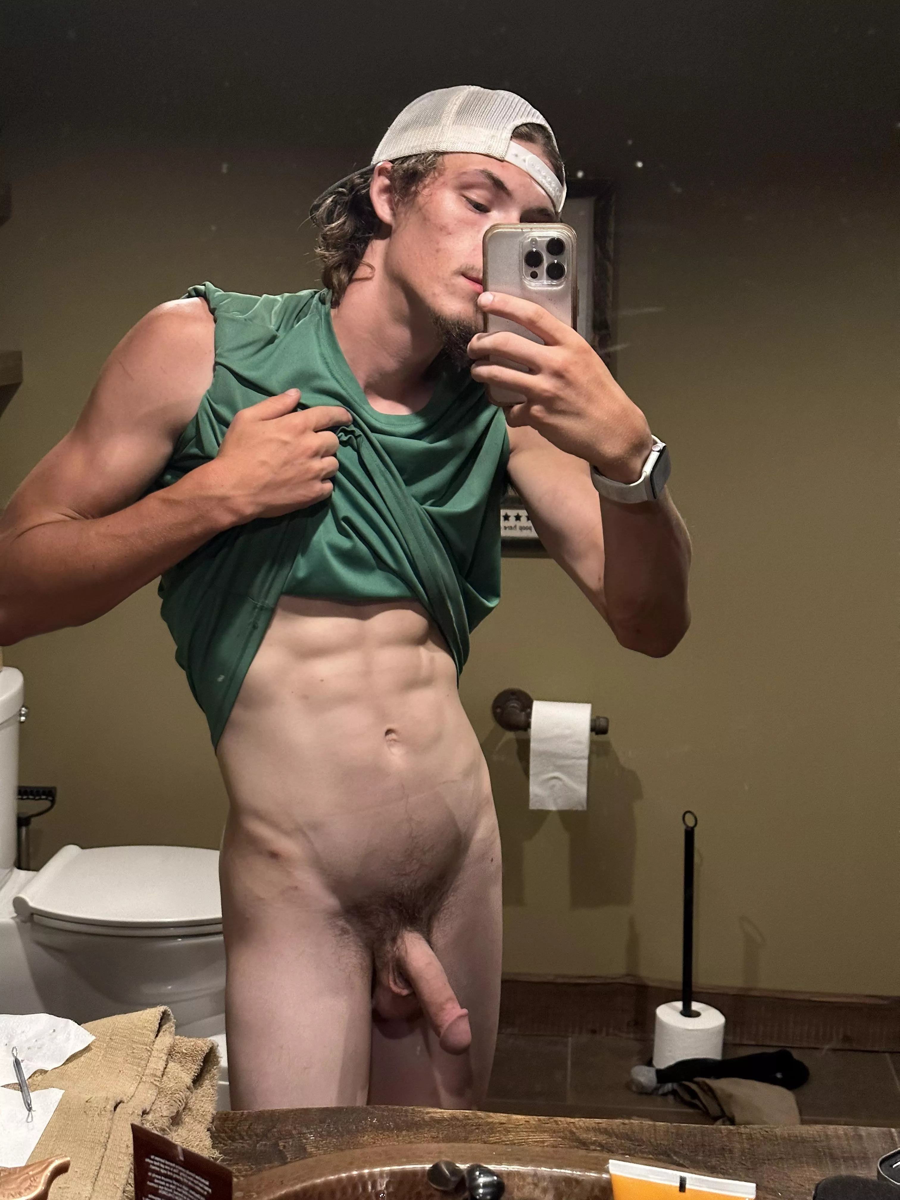 Soft and sweaty after this 15 hour shift in the sun