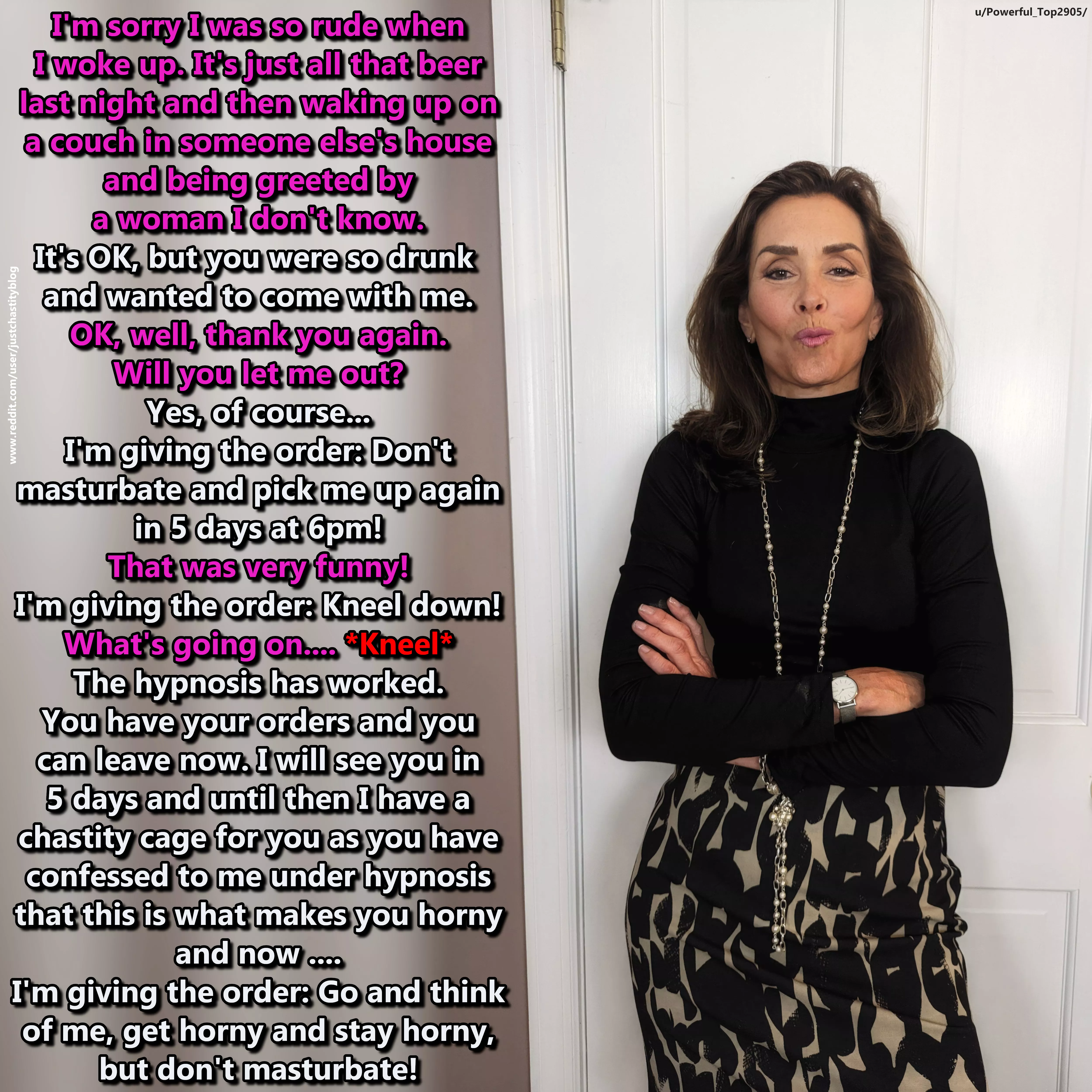 The results of a chance meeting!