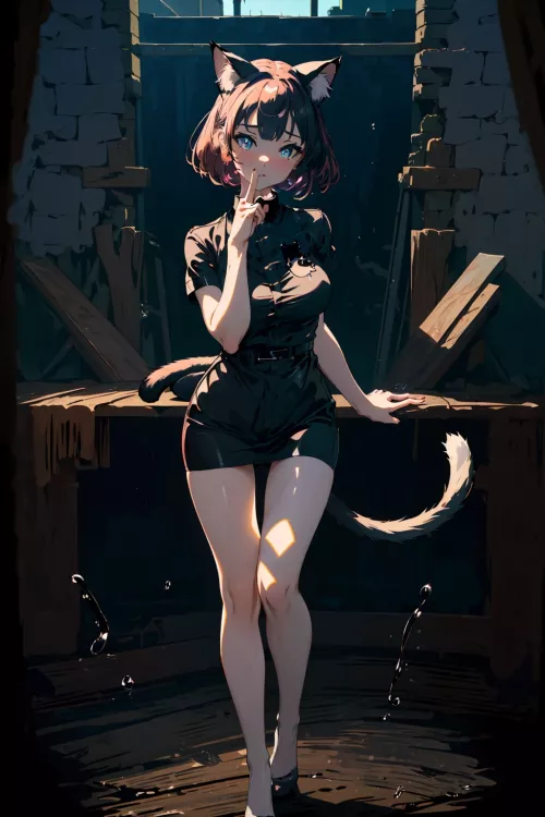 (Yodayo AI Contest) Nekomimi's hideout